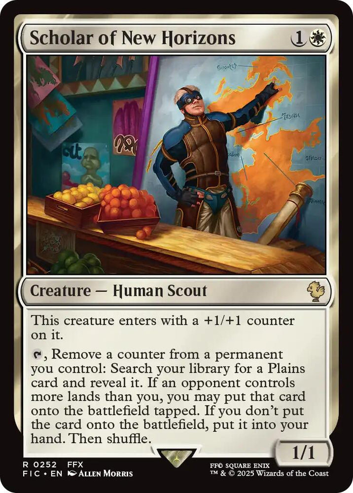 Scholar of New Horizons (Surge Foil) [FINAL FANTASY Commander] Magic: The Gathering