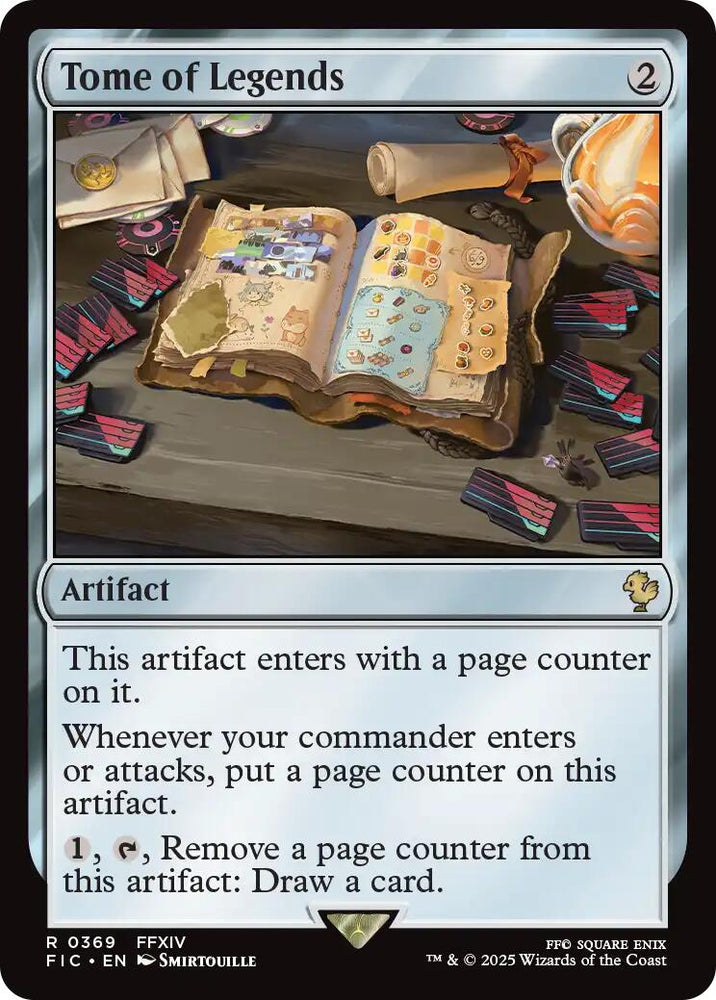 Tome of Legends (Surge Foil) [FINAL FANTASY Commander] Magic: The Gathering