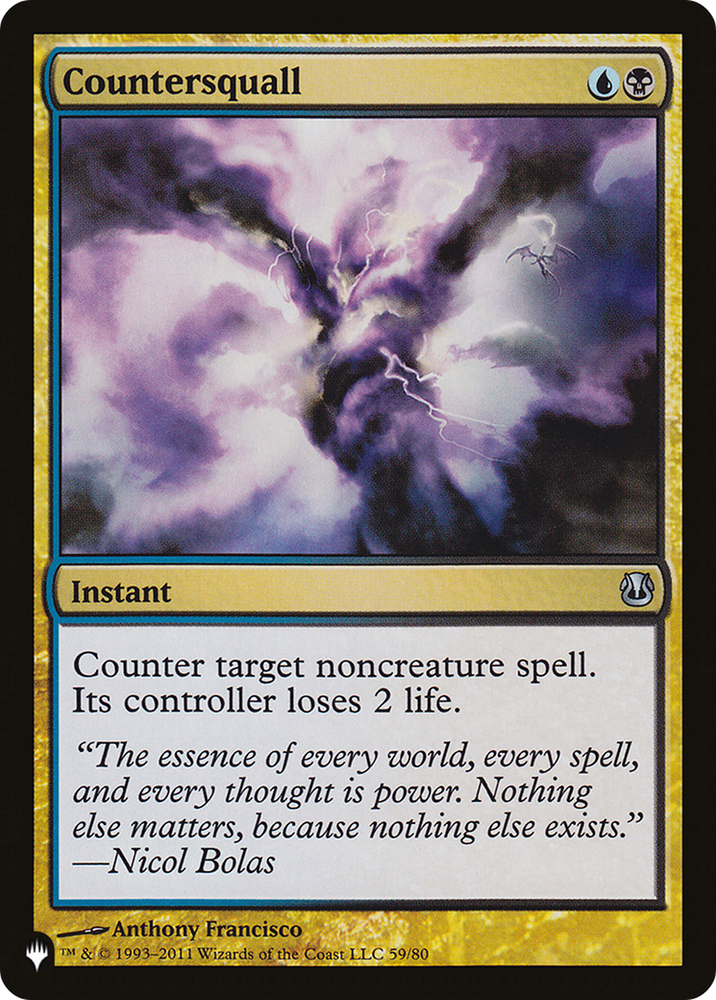 Countersquall [The List] Magic: The Gathering
