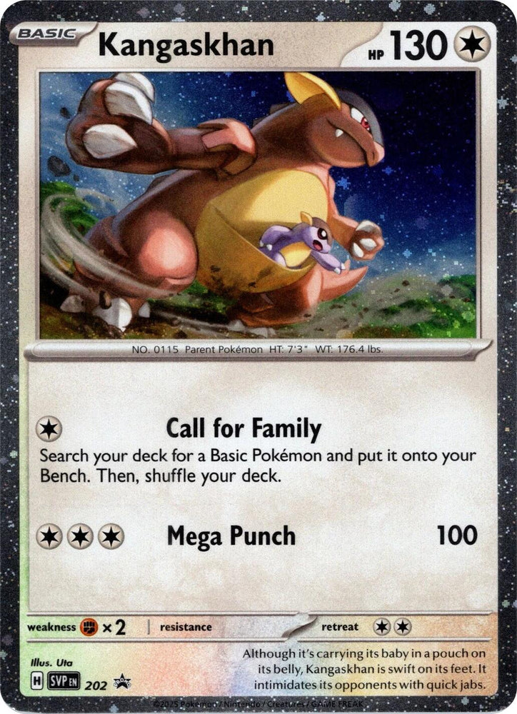 Kangaskhan (202) (Cosmos Holo) [Scarlet & Violet: Black Star Promos] Pokémon