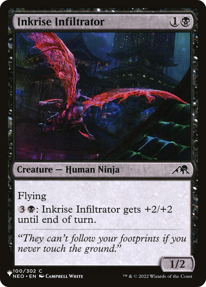 Inkrise Infiltrator [The List] Magic: The Gathering