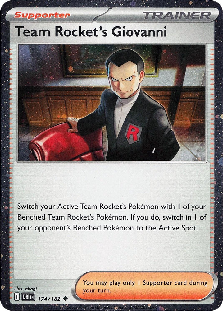 Team Rocket's Giovanni (174/182) (Cosmos Holo) [Miscellaneous Cards] Pokémon