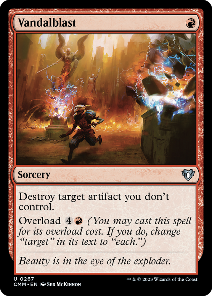Vandalblast [Commander Masters] Magic: The Gathering