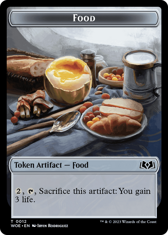 Food (0012) Token [Wilds of Eldraine Tokens] Magic: The Gathering