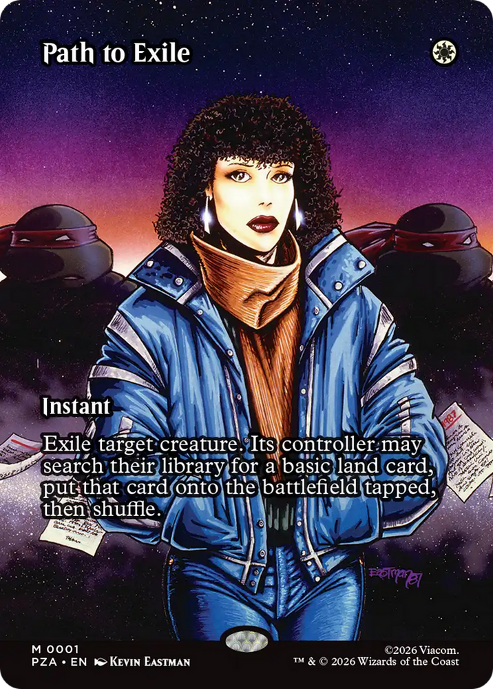 Path to Exile (Borderless) [Teenage Mutant Ninja Turtles Eternal-Legal] Magic: The Gathering