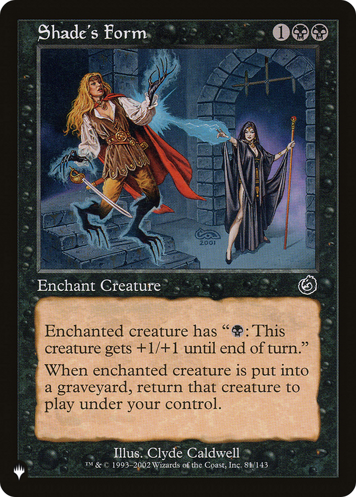 Shade's Form [The List] Magic: The Gathering