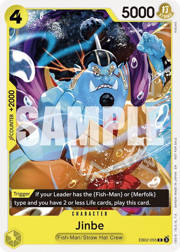 Jinbe (Tournament Pack 2025 Vol. 3) [One Piece Promotion Cards] Bandai