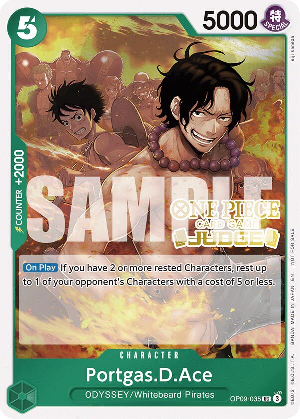 Portgas.D.Ace (Judge Pack Vol. 6) [One Piece Promotion Cards] Bandai