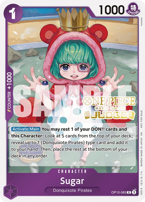 Sugar (Judge Pack Vol. 6) [One Piece Promotion Cards] Bandai