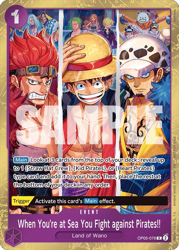 When You're at Sea You Fight against Pirates!! (2025 Pirates League Store Qualifier) [Winner] [One Piece Promotion Cards] Bandai