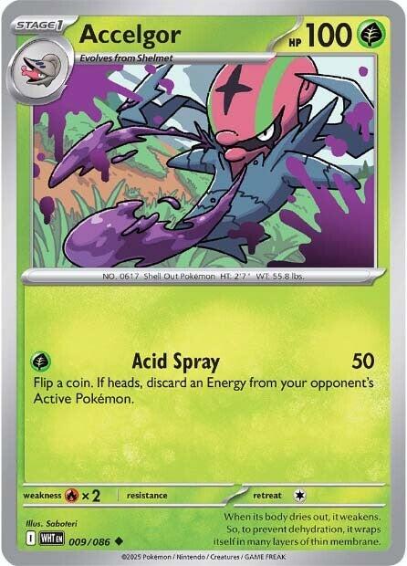 Accelgor (009/086) [Scarlet & Violet: White Flare] Pokémon