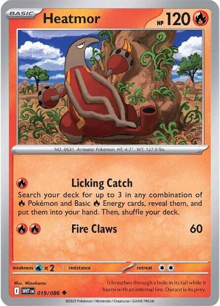 Heatmor (019/086) [Scarlet & Violet: White Flare] Pokémon