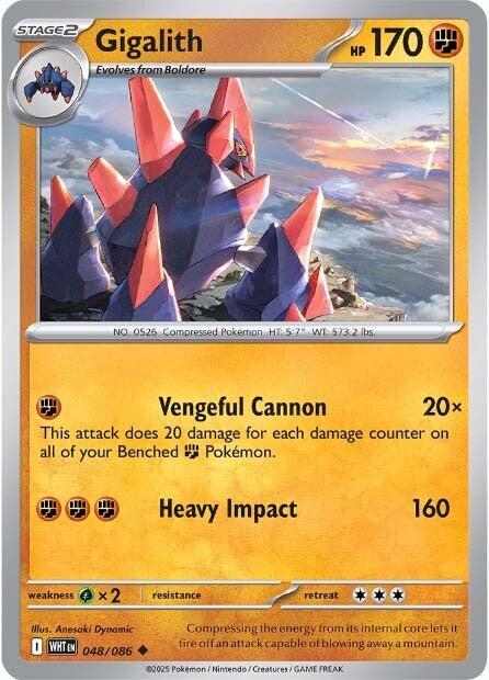 Gigalith (048/086) [Scarlet & Violet: White Flare] Pokémon