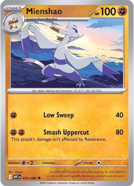 Mienshao (053/086) [Scarlet & Violet: White Flare] Pokémon