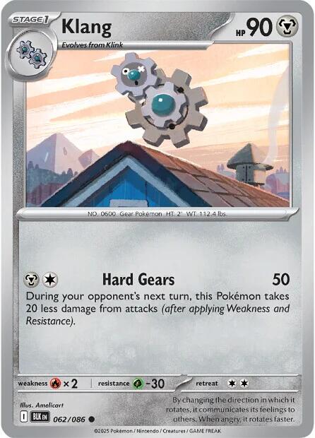 Klang (062/086) [Scarlet & Violet: Black Bolt] Pokémon