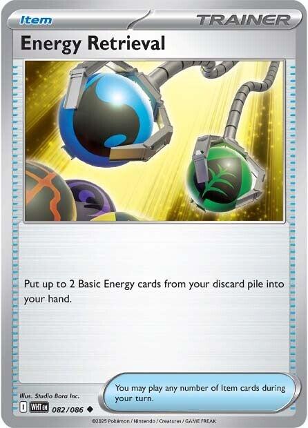 Energy Retrieval (082/086) [Scarlet & Violet: White Flare] Pokémon