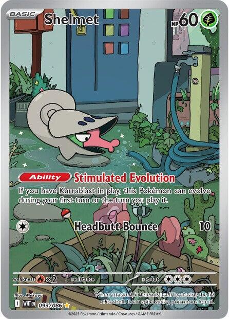 Shelmet (093/086) [Scarlet & Violet: White Flare] Pokémon