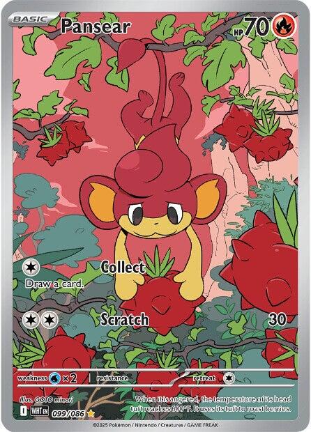Pansear (099/086) [Scarlet & Violet: White Flare] Pokémon