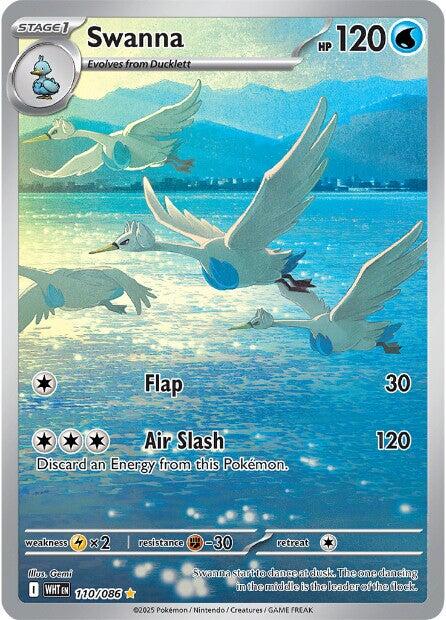 Swanna (110/086) [Scarlet & Violet: White Flare] Pokémon