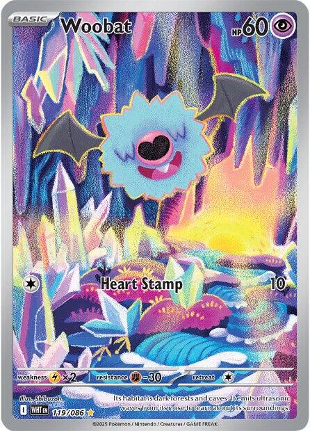 Woobat (119/086) [Scarlet & Violet: White Flare] Pokémon