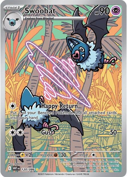 Swoobat (120/086) [Scarlet & Violet: White Flare] Pokémon