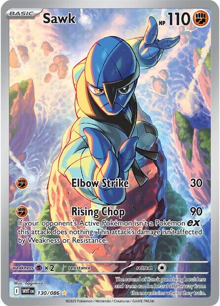 Sawk (130/086) [Scarlet & Violet: White Flare] Pokémon