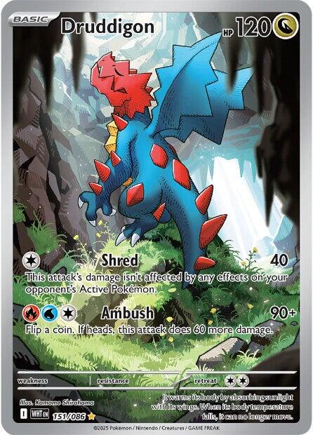 Druddigon (151/086) [Scarlet & Violet: White Flare] Pokémon