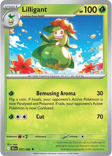 Lilligant (007/086) [Scarlet & Violet: Black Bolt] Pokémon