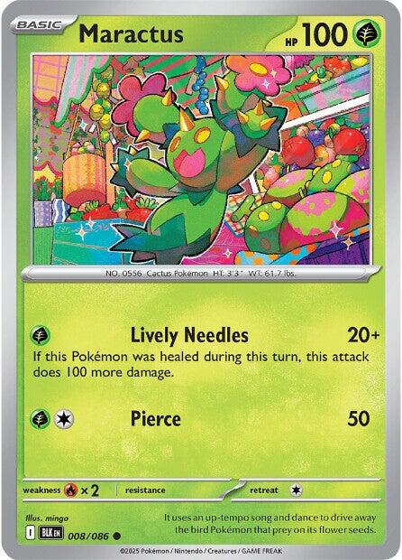 Maractus (008/086) [Scarlet & Violet: Black Bolt] Pokémon