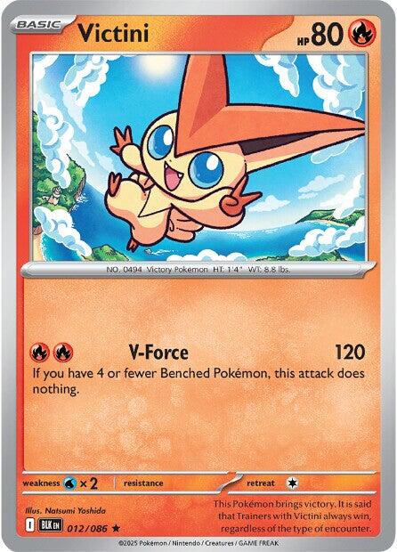 Victini (012/086) [Scarlet & Violet: Black Bolt] Pokémon