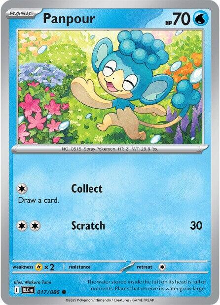Panpour (017/086) [Scarlet & Violet: Black Bolt] Pokémon