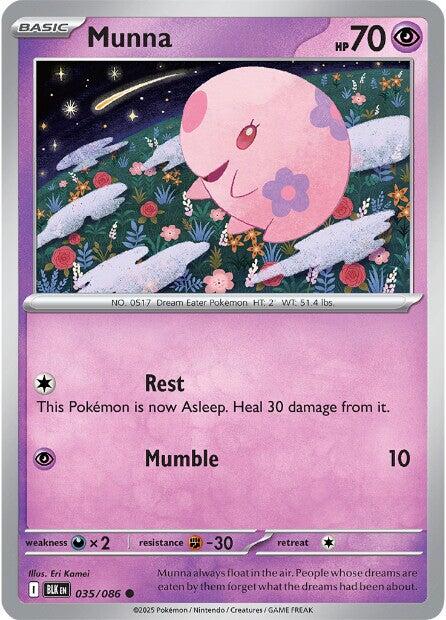Munna (035/086) [Scarlet & Violet: Black Bolt] Pokémon