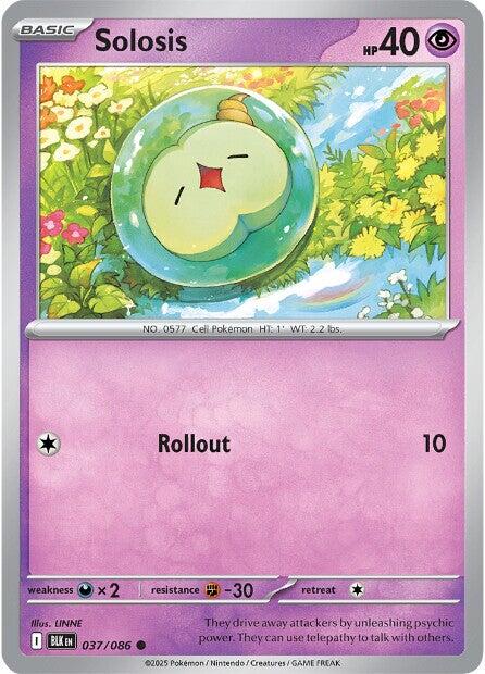 Solosis (037/086) [Scarlet & Violet: Black Bolt] Pokémon
