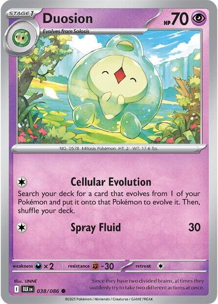Duosion (038/086) [Scarlet & Violet: Black Bolt] Pokémon
