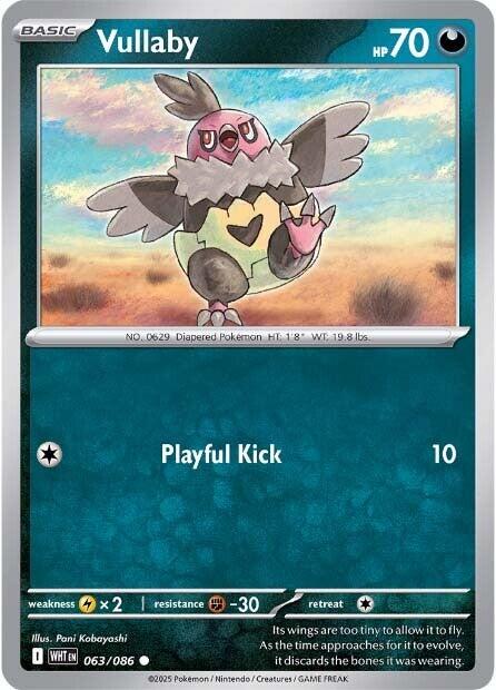 Vullaby (063/086) [Scarlet & Violet: White Flare] Pokémon