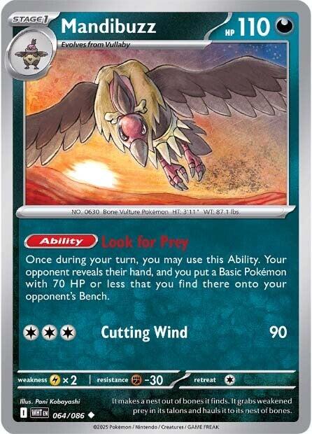 Mandibuzz (064/086) [Scarlet & Violet: White Flare] Pokémon