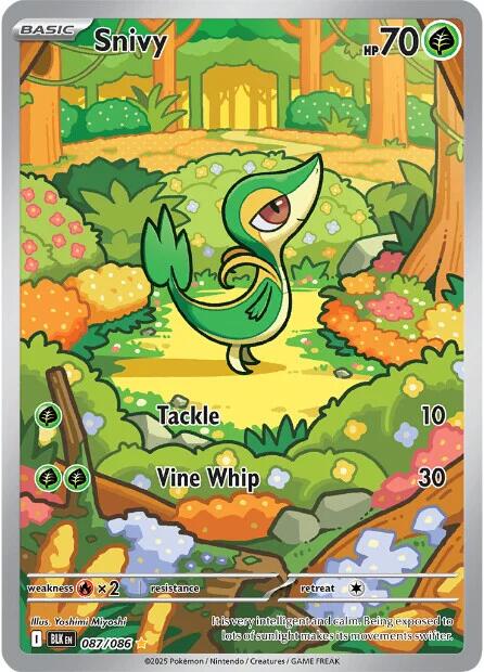 Snivy (087/086) [Scarlet & Violet: Black Bolt] Pokémon