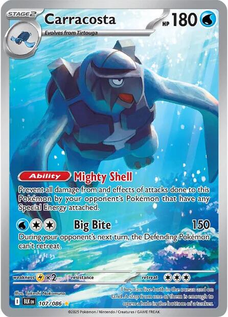 Carracosta (107/086) [Scarlet & Violet: Black Bolt] Pokémon