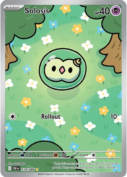 Solosis (118/086) [Scarlet & Violet: Black Bolt] Pokémon