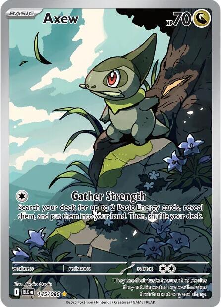 Axew (145/086) [Scarlet & Violet: Black Bolt] Pokémon