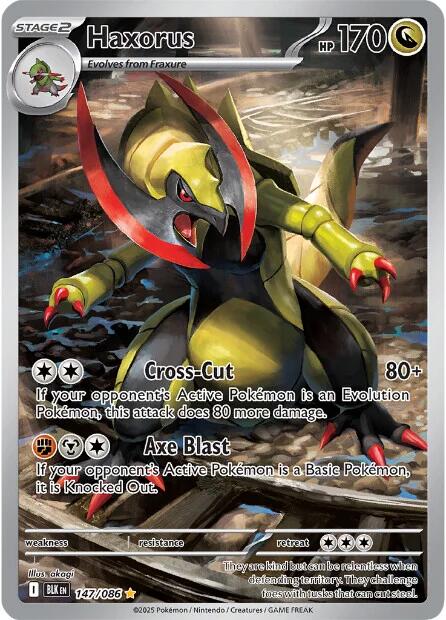 Haxorus (147/086) [Scarlet & Violet: Black Bolt] Pokémon