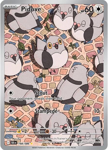 Pidove (148/086) [Scarlet & Violet: Black Bolt] Pokémon