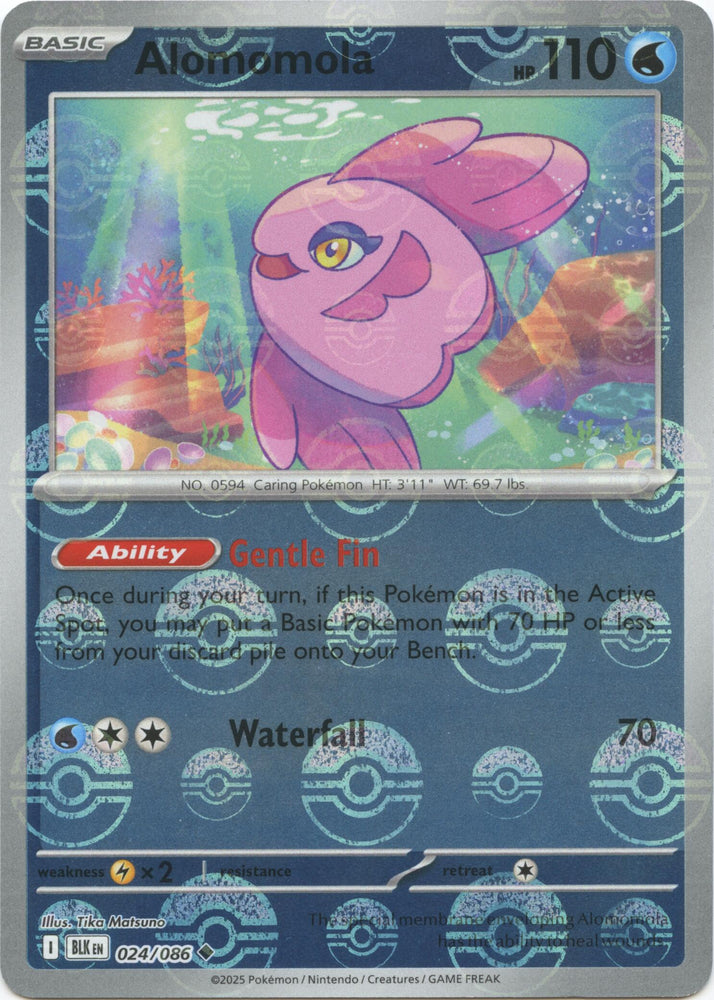 Alomomola (024/086) (Poke Ball Pattern) [Scarlet & Violet: Black Bolt] Pokémon