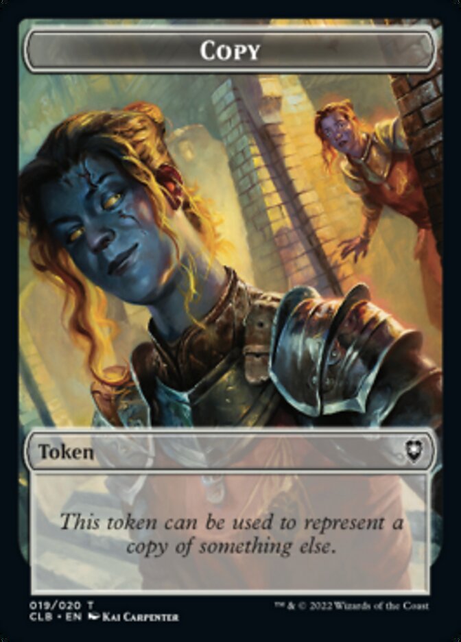 Copy Token [Commander Legends: Battle for Baldur's Gate Tokens] Magic: The Gathering