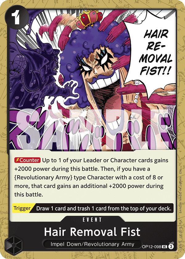Hair Removal Fist [Legacy of the Master] Bandai