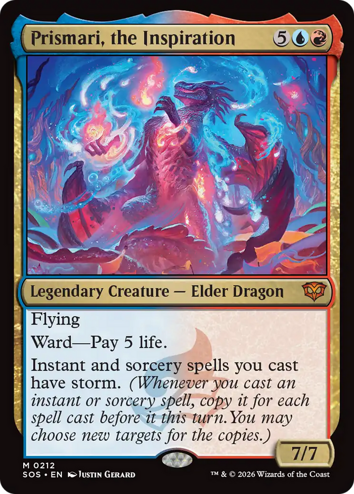 Prismari, the Inspiration [Secrets of Strixhaven] Magic: The Gathering