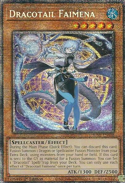 Dracotail Faimena (Starlight Rare) [JUSH-EN002] Starlight Rare Yu-Gi-Oh!