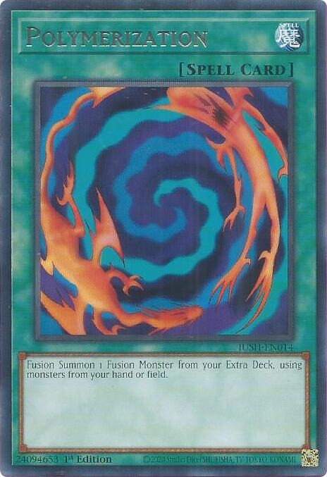 Polymerization [JUSH-EN014] Rare Yu-Gi-Oh!