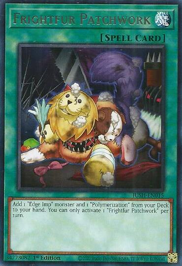 Frightfur Patchwork [JUSH-EN015] Rare Yu-Gi-Oh!