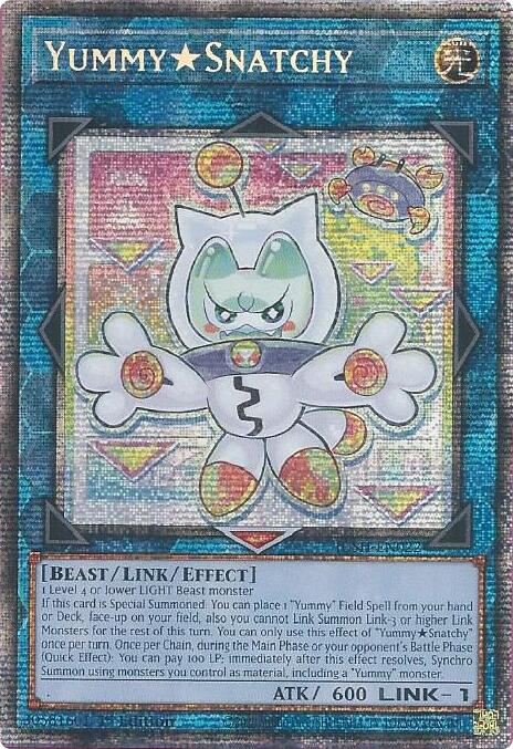 YummySnatchy (Starlight Rare) [JUSH-EN022] Starlight Rare Yu-Gi-Oh!